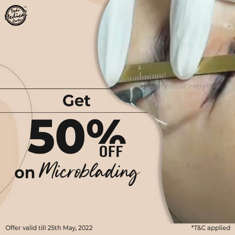 Get 50% off on Microblading