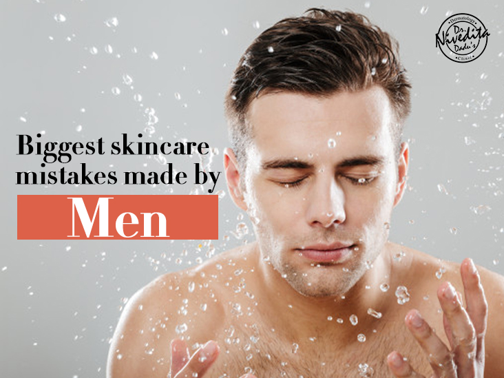 Biggest Skincare Mistakes made by Men