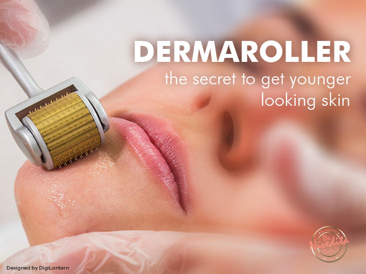 Dermaroller secret to get younger skin