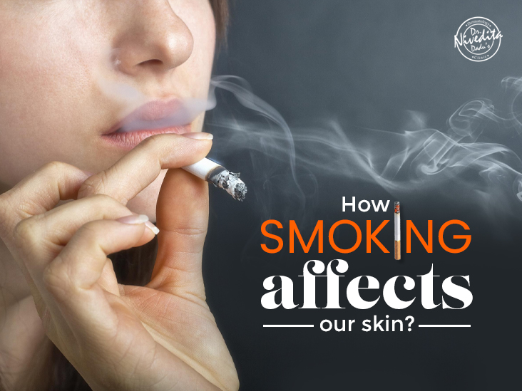 How smoking affects our skin