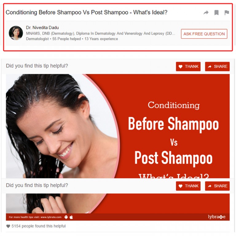 Conditioning Before Shampoo Vs Post Shampoo