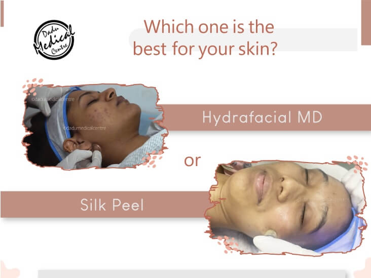 Hydrafacial or Silk Peel? Which one is the best for your skin?