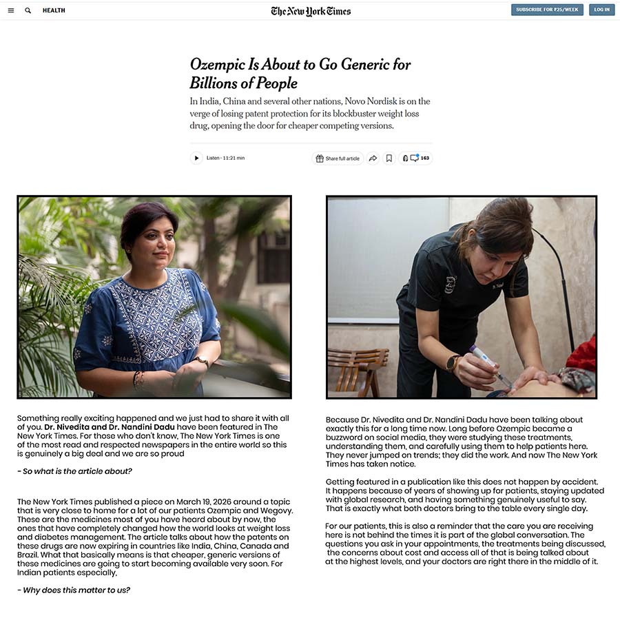 Featured in The New York Times